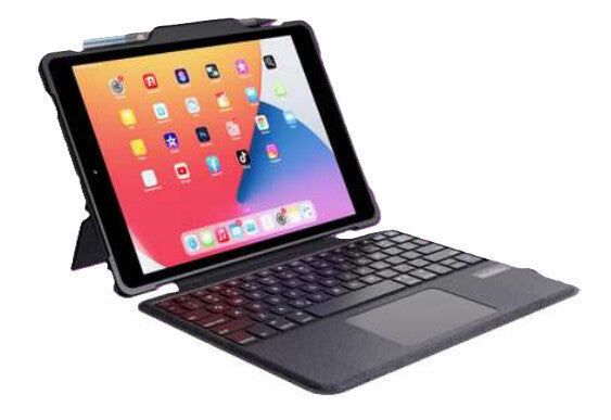 DEQSTER 90-2000011-UK mobile device keyboard QWERTY UK English USB + Bluetooth Black
