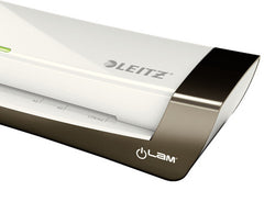 Leitz iLAM Laminator Office A4 Hot laminator 400 mm/min Silver, White
