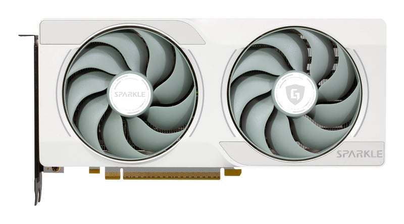 Sparkle Intel Arc B570 GUARDIAN Luna OC, 10GB DDR6 Graphics Card - White
