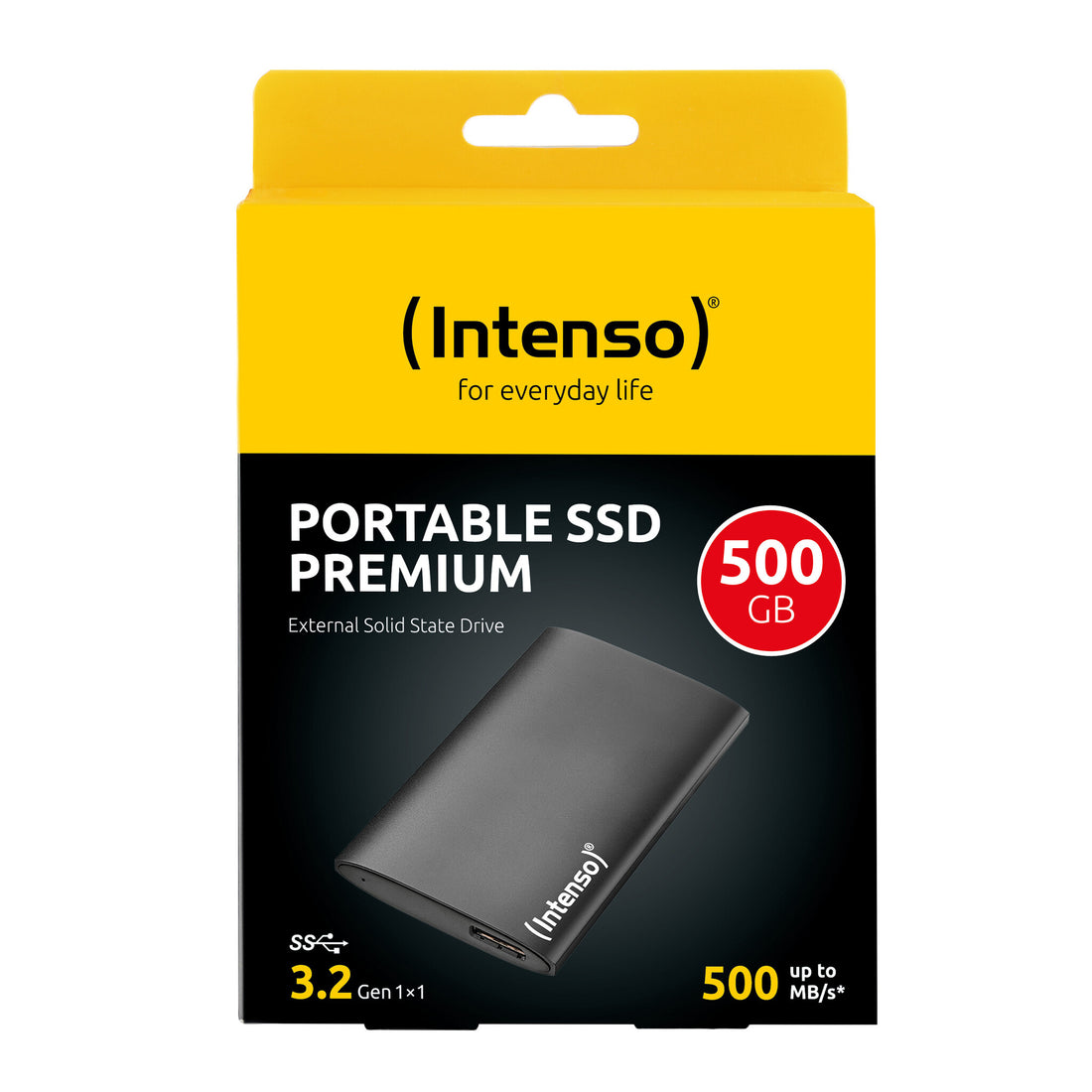 Intenso Premium Edition 500 GB Micro-USB B 3.2 Gen 1 (3.1 Gen 1) Black