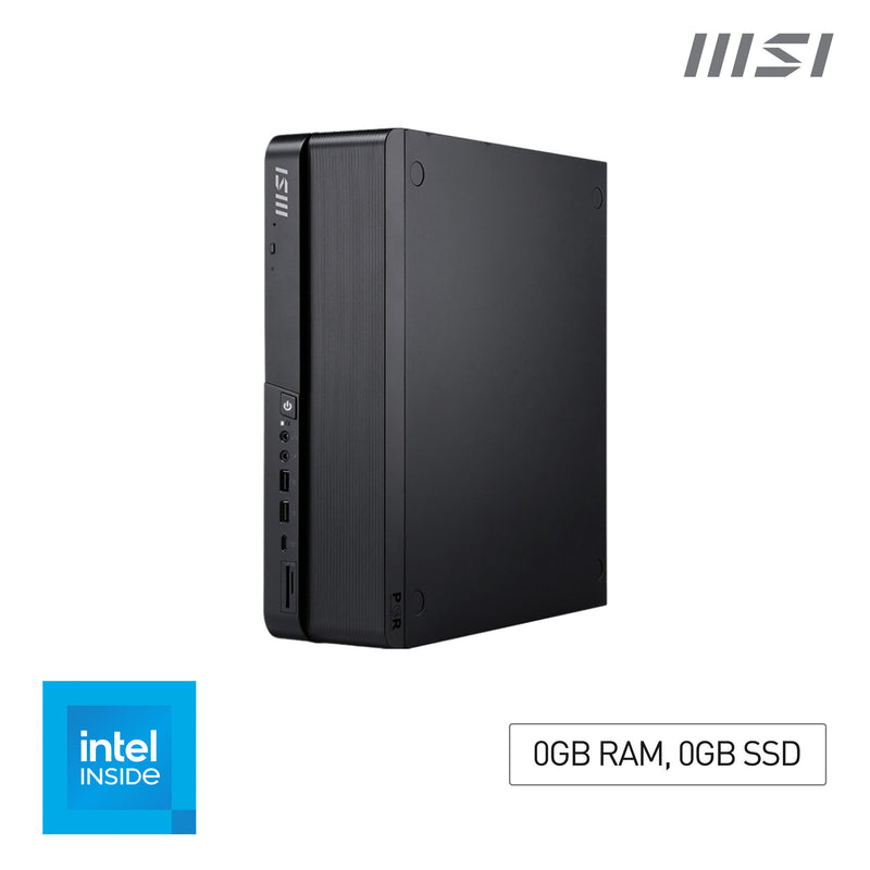 MSI PRO DP80 A14G Intel Core 7 14700, Barebone, DP80 A14G, SFF, Mini Computer, HTPC, (NO RAM, NO Storage, NO OS), Intel Graphics/DDR5/Dual HDMI/Dual LAN/WiFi 6E/BT 5.3