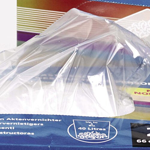 Rexel Plastic Waste Sacks for Wide Entry Shredders 175L (pack of 100) - image 2