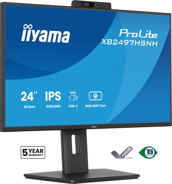 iiyama ProLite 23.8" Full HD Monitor (XB2497HSNH-B1)