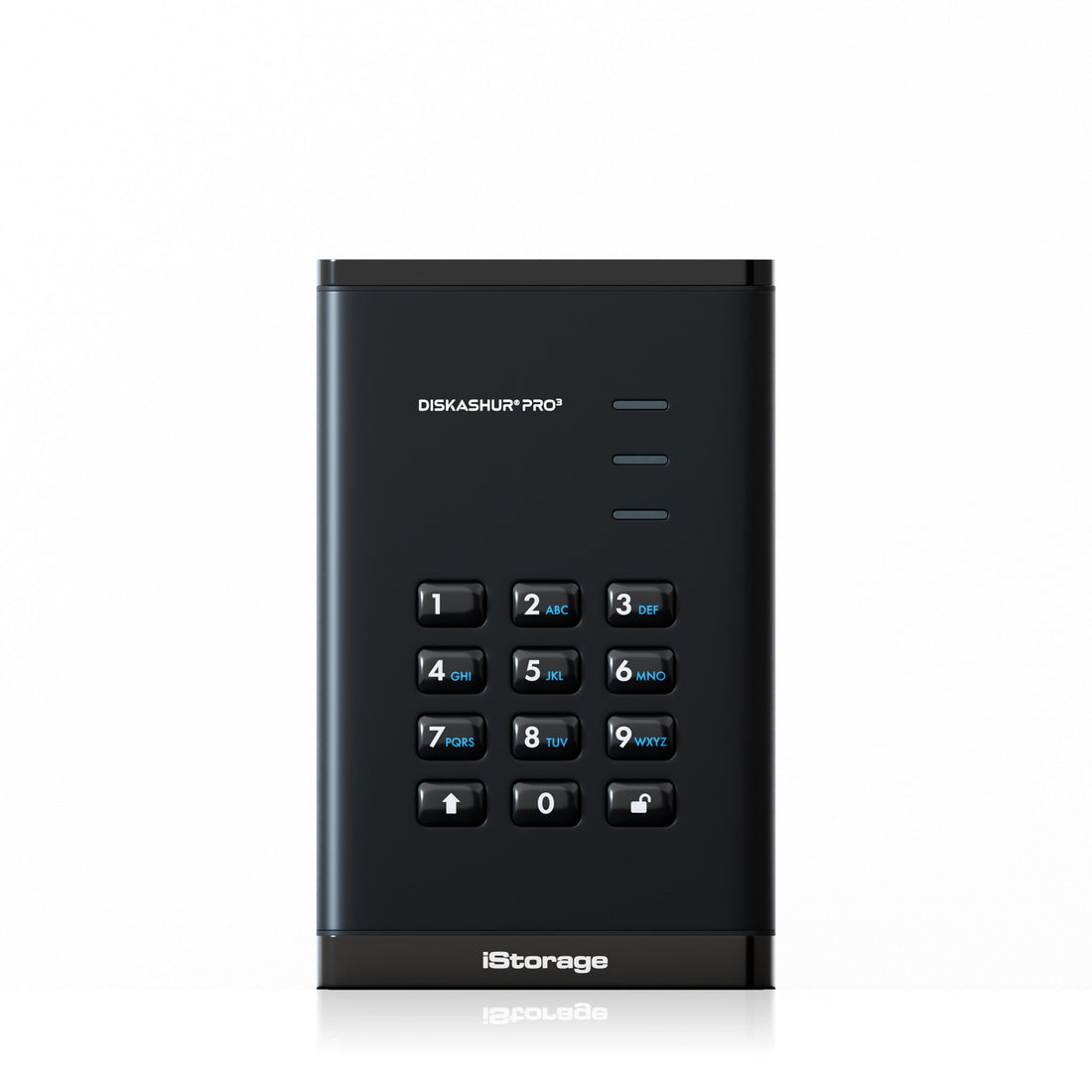 iStorage diskAshur PRO³ SSD 1TB | Secure Portable Solid State Drive |FIPS 140-3 Level 3 compliant | AES-XTS