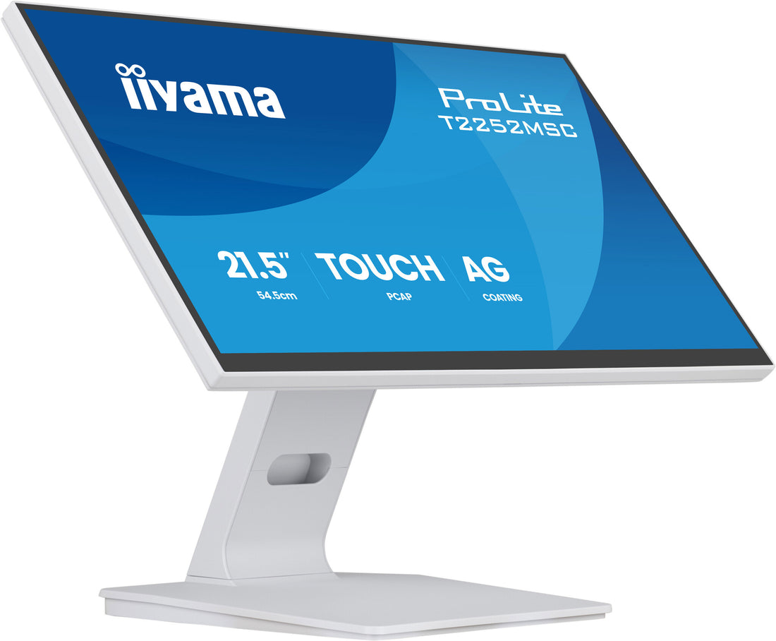 iiyama ProLite T2252MSC-W2AG computer monitor 21.5" 1920 x 1080 pixels Full HD LCD Touchscreen White