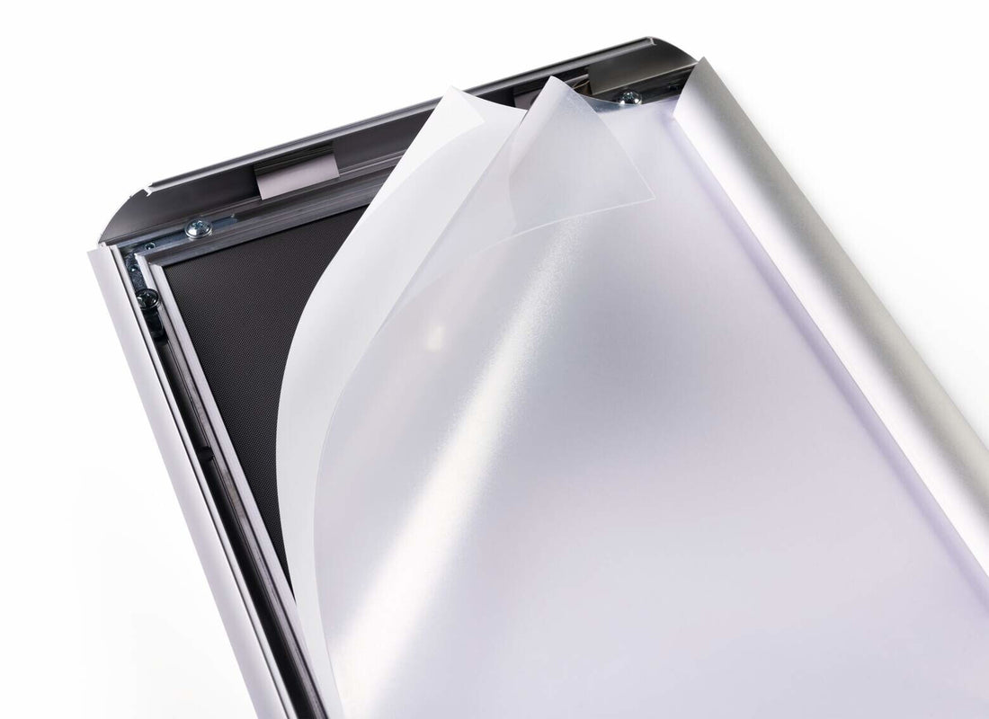 Durable 479923 sign holder/information stand A3 Aluminium, Plastic, Steel Silver - image 8