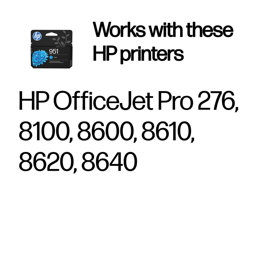 HP 951 Cyan Original Ink Cartridge - image 2
