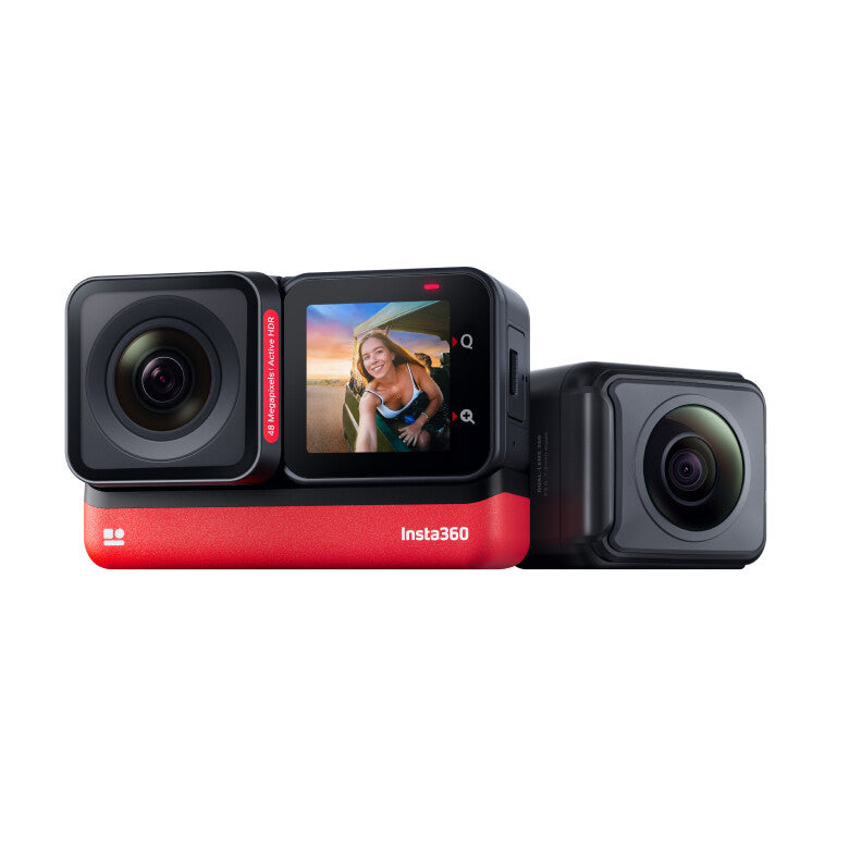 Insta360 ONE RS Twin action sports camera 48 MP 4K Ultra HD 25.4 / 2 mm (1 / 2") Wi-Fi 125.3 g