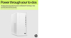 HP Pavilion TP01-3001na Intel® Core™ i5 i5-12400 8 GB DDR4-SDRAM 1.26 TB HDD+SSD Windows 11 Home Tower PC Silver