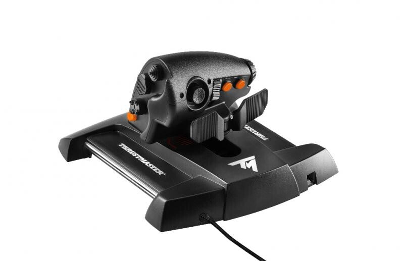 Thrustmaster TWCS Throttle Black USB Joystick Analogue PC