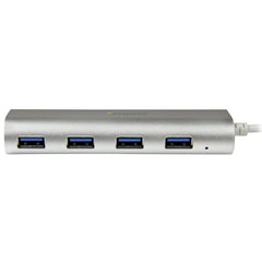 StarTech.com 4-Port USB Hub, USB A to 4x USB-A Ports, USB 5Gbps, Rugged Design, Bus-Powered, Portable Laptop USB 3.0 Hub
