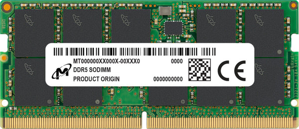 Micron MTC20C2085S1TC48BA1R memory module 32 GB 1 x 32 GB DDR5 ECC
