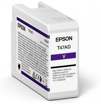 Epson Singlepack Violet T47AD UltraChrome Pro 10 ink 50ml