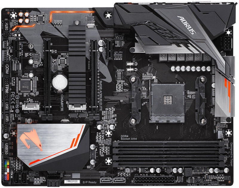 GIGABYTE B450 AORUS ELITE motherboard AMD B450 Socket AM4 ATX