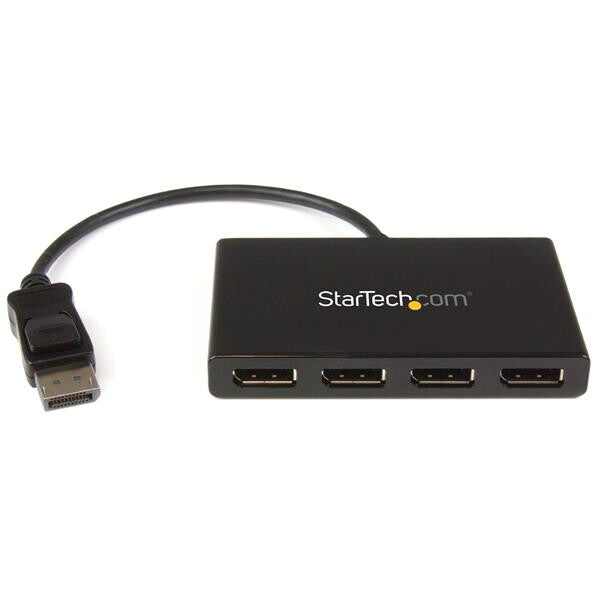 StarTech.com 4-Port Multi Monitor Adapter - DisplayPort 1.2 MST Hub - 4x 1080p - DisplayPort Video Splitter
