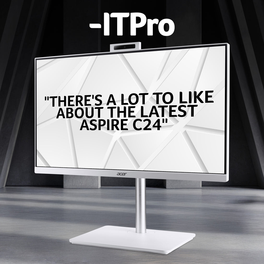 Acer Aspire C24-A - Intel Core 5 8GB 1TB SSD 23.8" Full HD Windows 11 Home White All-in-One Desktop - image 3