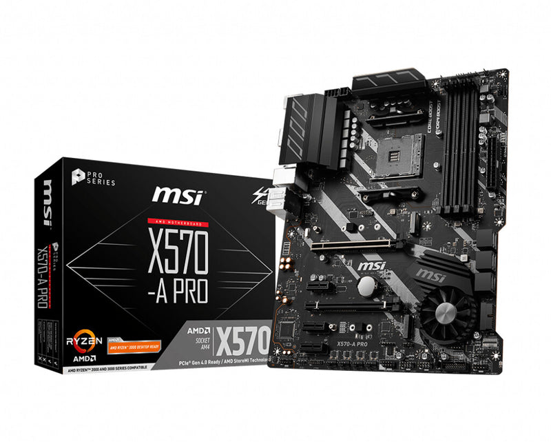 MSI X570-A PRO motherboard AMD X570 Socket AM4 ATX