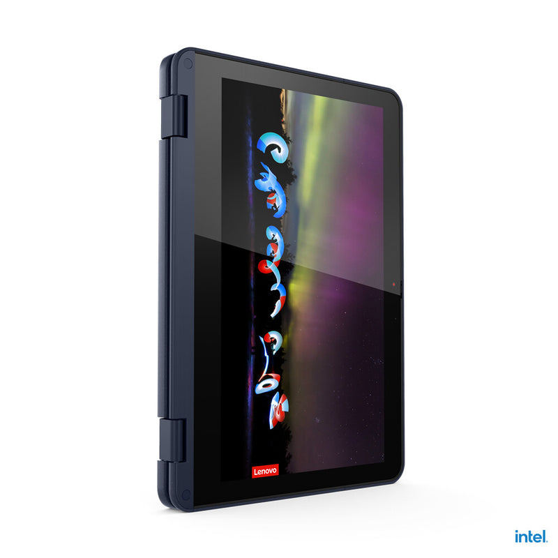 Lenovo 500w Gen 3 (Intel) Intel® Celeron® N5100 Hybrid (2-in-1) 29.5 cm (11.6") Touchscreen HD 4 GB LPDDR4x-SDRAM 128 GB SSD Wi-Fi 6 (802.11ax) Windows 11 Pro English Blue