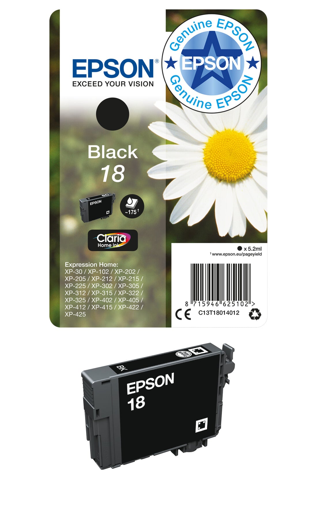 Epson Daisy 18 Claria Home Single Magenta Ink - image 5