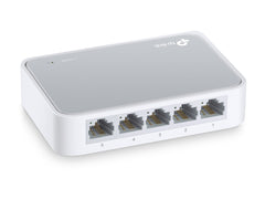 TP-LINK (TL-SF1005D V16) 5-Port 10/100Mbps Unmanaged Desktop Switch, Plastic Case