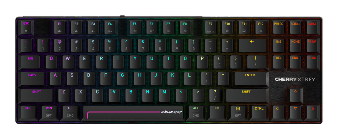 CHERRY MX 8.2 Pro TMR Wireless keyboard Gaming USB + RF Wireless + Bluetooth QWERTY US International Black - image 5