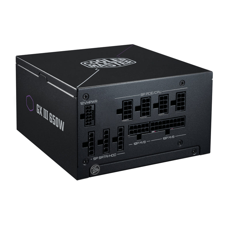 Cooler Master GX III Gold 650 power supply unit 650 W 24-pin ATX ATX Black