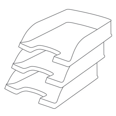 Leitz Recycle Letter Tray - image 3