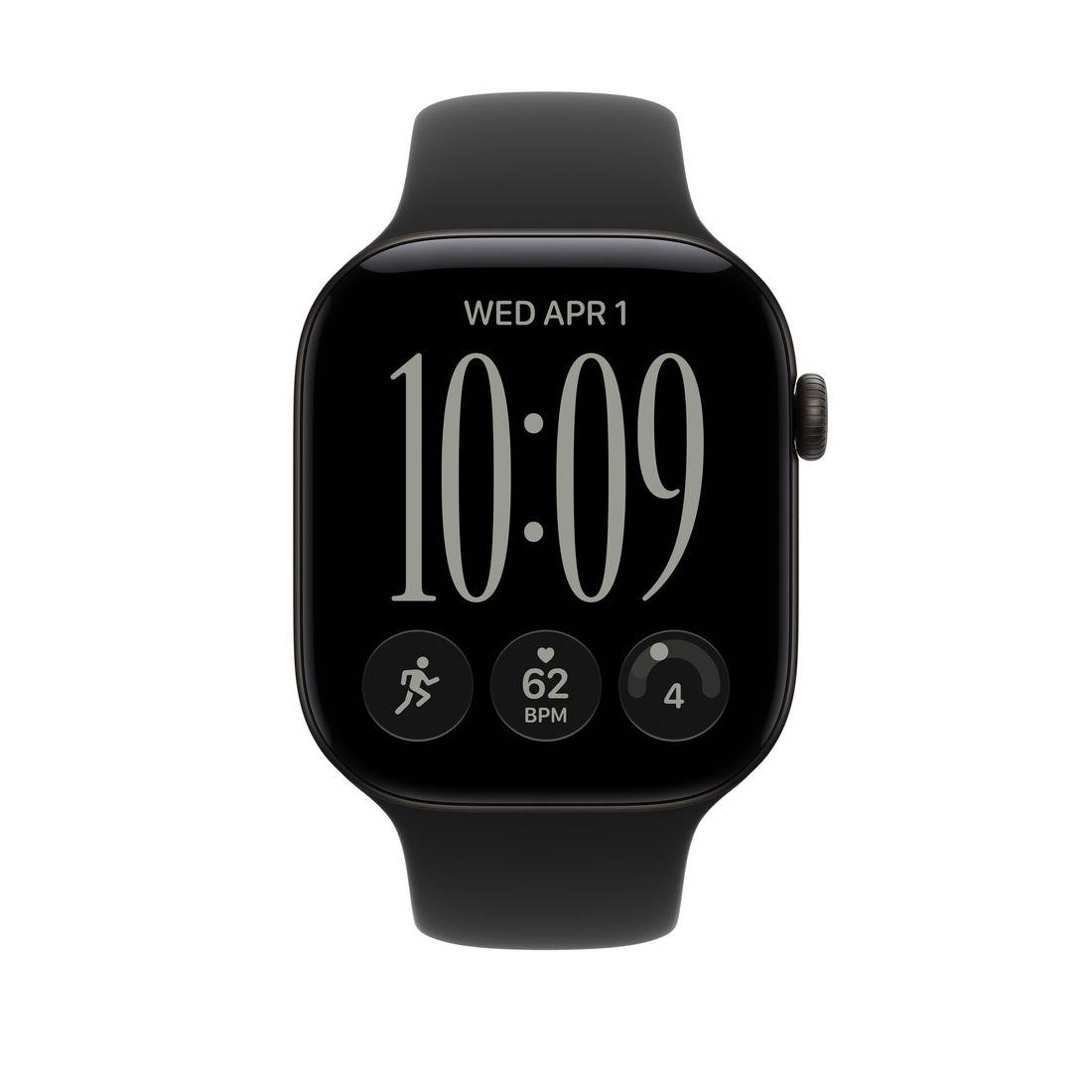 Apple 46mm Black Sport Band - S/M - image 3