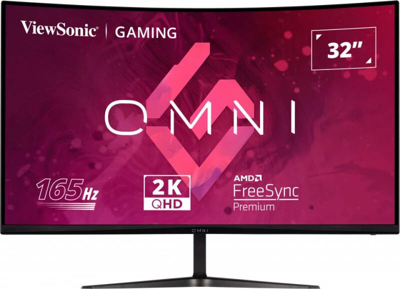 Viewsonic 32" Quad HD 165Hz Curved Gaming Monitor (VX3218C-2K)