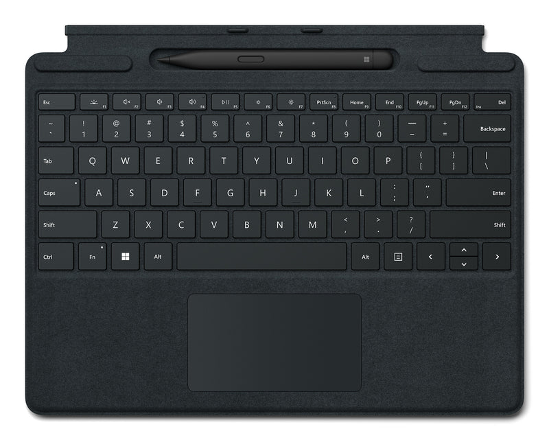 Microsoft 8X8-00150 mobile device keyboard Microsoft Cover port Black