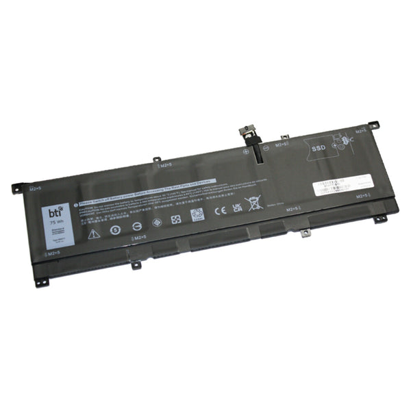 BTI TMFYT compatible 75Wh 6-cell battery for DELL XPS 9575 2-IN-1 PRECISION 5530 2-IN-1