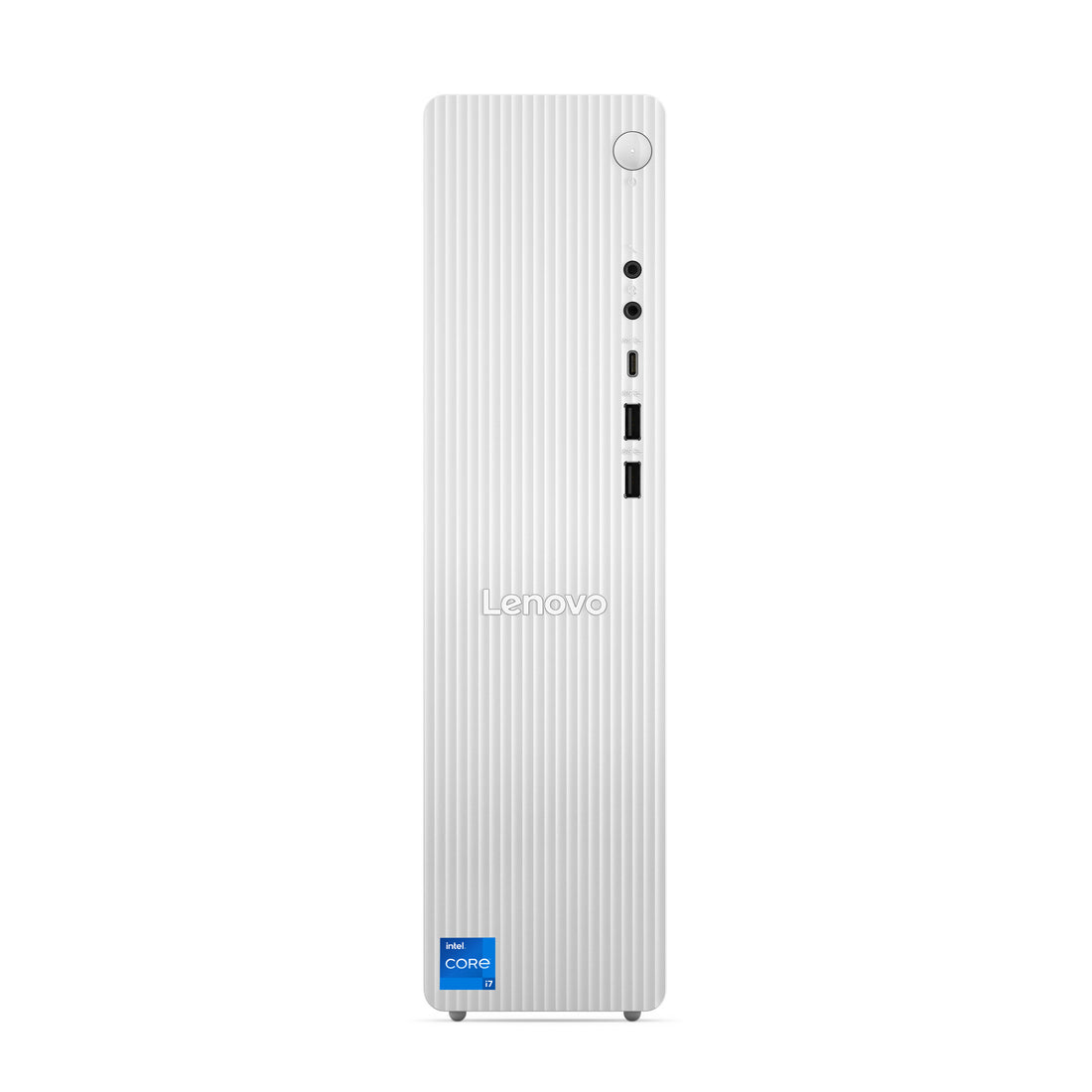 Lenovo Tower Desktop PC - Intel Core i3-14100 8Gb 512Gb SSD Windows 11 - Grey (Grade A1 - Like New)