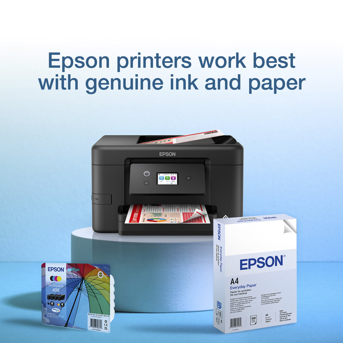 Epson Multipack 4-colour 406 Umbrella DURABrite Ultra Ink - image 2