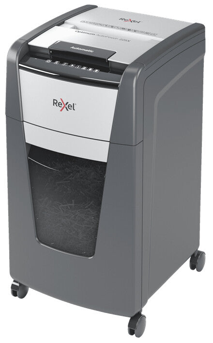 Rexel Optimum AutoFeed+ 225X paper shredder Cross shredding 55 dB 23 cm Black, Silver - image 2