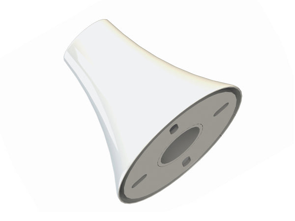 Multibrackets M Pro Series - Floor To Ceiling Plate White