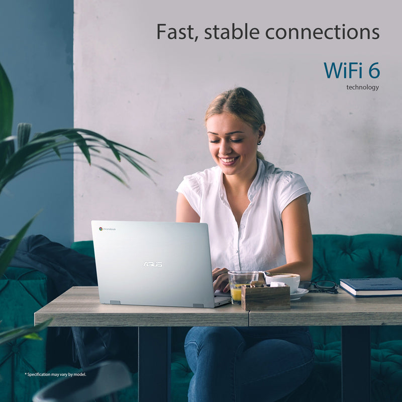 ASUS Chromebook Flip CX5 CX5400FMA-AI0057 Intel® Core™ i3 i3-1110G4 35.6 cm (14") Touchscreen Full HD 8 GB LPDDR4x-SDRAM 256 GB SSD Wi-Fi 6 (802.11ax) ChromeOS Blue