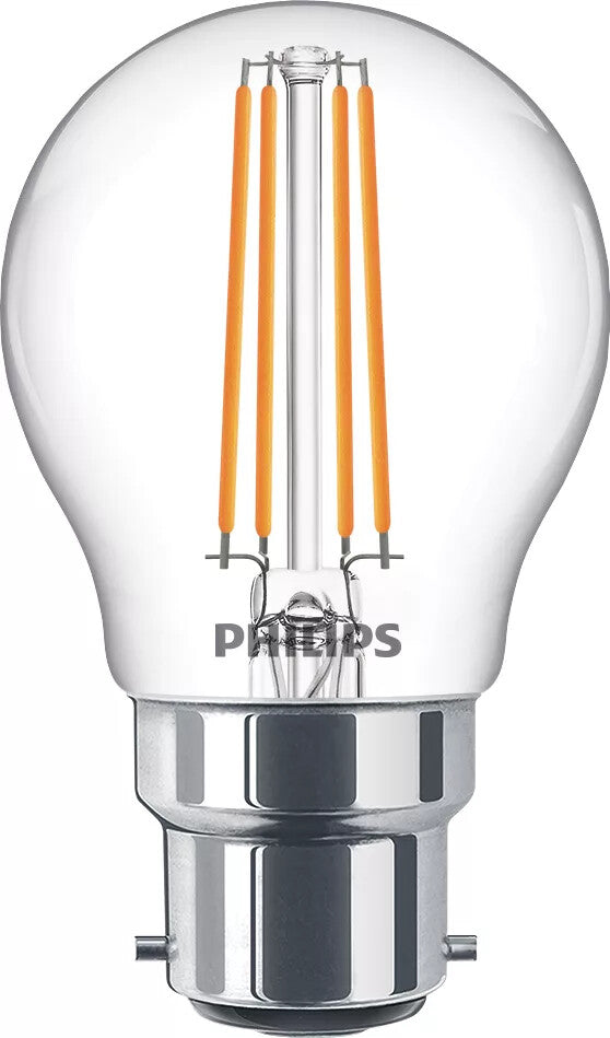 Philips Filament Candle Clear 40W P45 B22