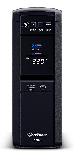 CyberPower CP1350EPFCLCD-UK uninterruptible power supply (UPS) Line-Interactive 1.35 kVA 810 W 6 AC outlet(s) - image 3