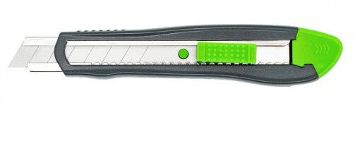 Q-CONNECT KF10634 utility knife Green, Grey, Metallic Snap-off blade knife