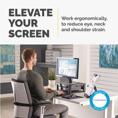 Fellowes MONITOR RISER PLUS - GRAPHITE