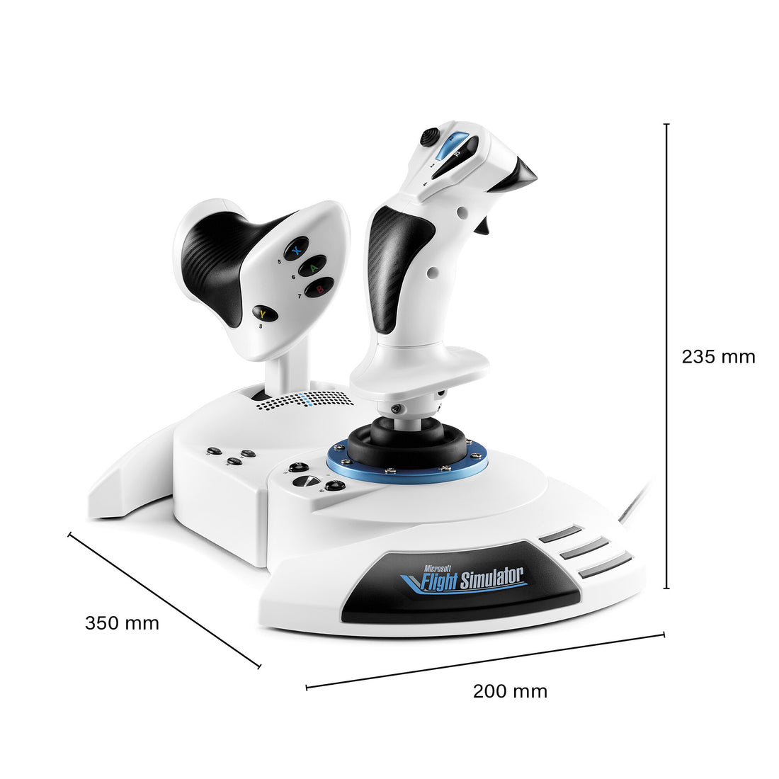 Thrustmaster T.Flight Hotas One Microsoft Flight Simulator Edition Black, White USB Joystick + engine control - image 6