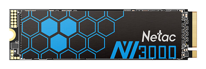 Netac NV3000 PCIe 3 x4 M.2 2280 NVMe 3D NAND SSD 500GB, R/W up to 3100/2100MB/s, with heat sink