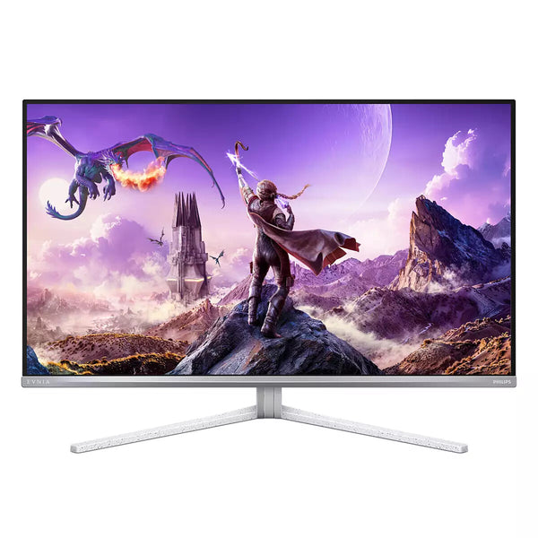 Philips Evnia 8000 – 31.5" 4K UHD 240Hz QD-OLED Monitor, White (32M2N8900P/00)