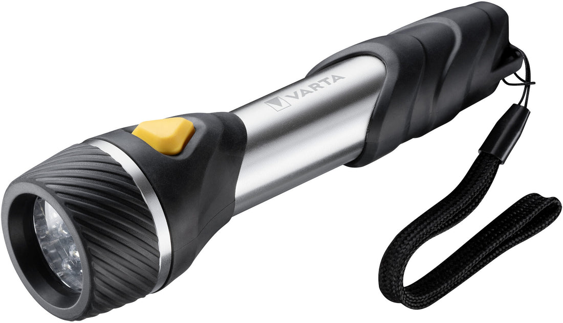 Varta Day Light Multi LED F20 Black, Silver, Yellow Hand flashlight - image 2