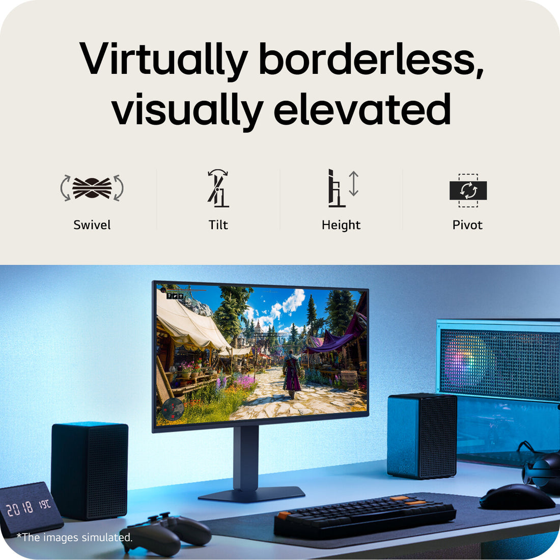 LG ELECTRONICS computer monitor 27" 1920 x 1080 pixels Full HD LCD Black - image 7