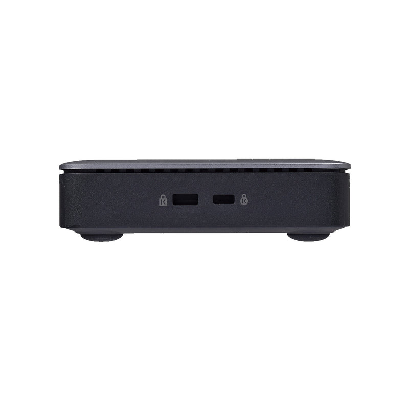 V7 DOCKTB4PT laptop dock/port replicator Wired Thunderbolt 4 Black, Silver