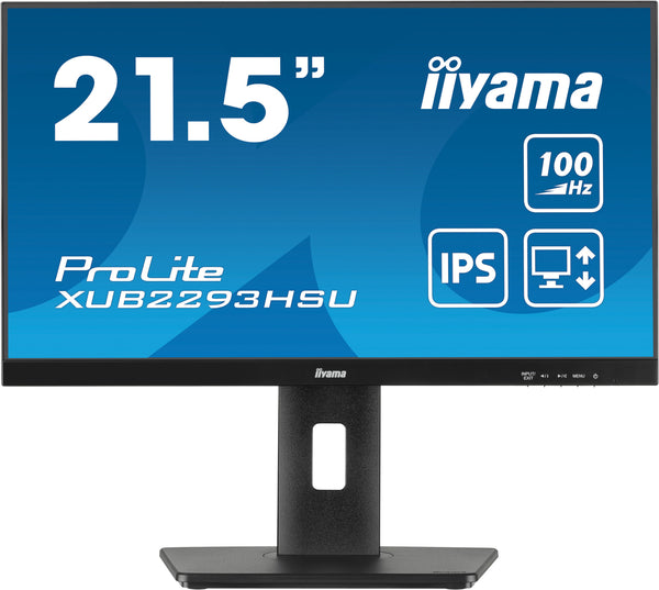 iiyama ProLite 21.5" Full HD Monitor (XUB2293HSU-B6)