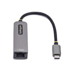 StarTech.com USB-C to Ethernet Adapter, NIC, 100W PD Pass-Through, USB 3.0 Type-C 1Gbps Multi Speed Network Adapter, Thunderbolt Compatible, Windows & Mac