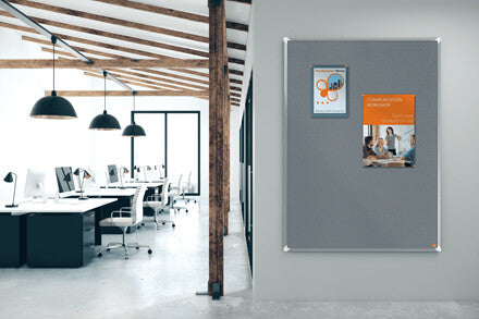 Nobo Premium Plus insert notice board Indoor Blue Aluminium - image 2