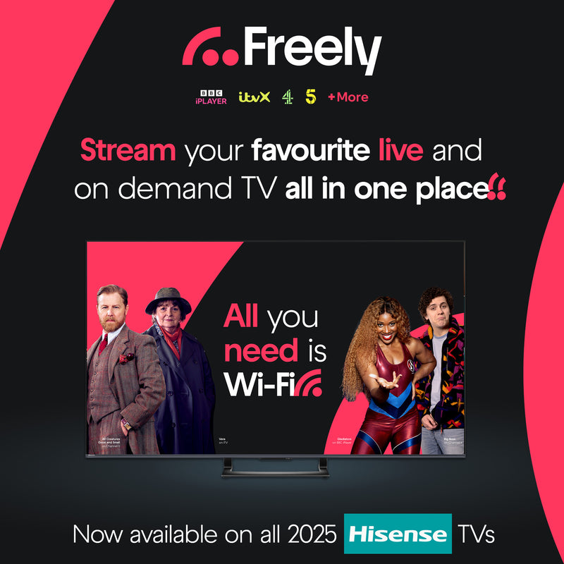 Hisense 40" E5QTUK QLED FHD Smart TV with Freely